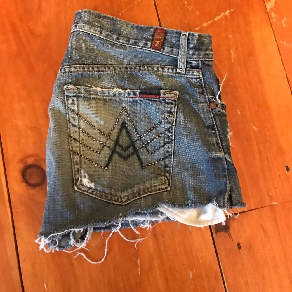 Jean shorts